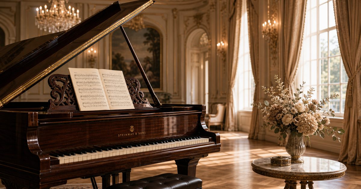 Pianist trouwen
