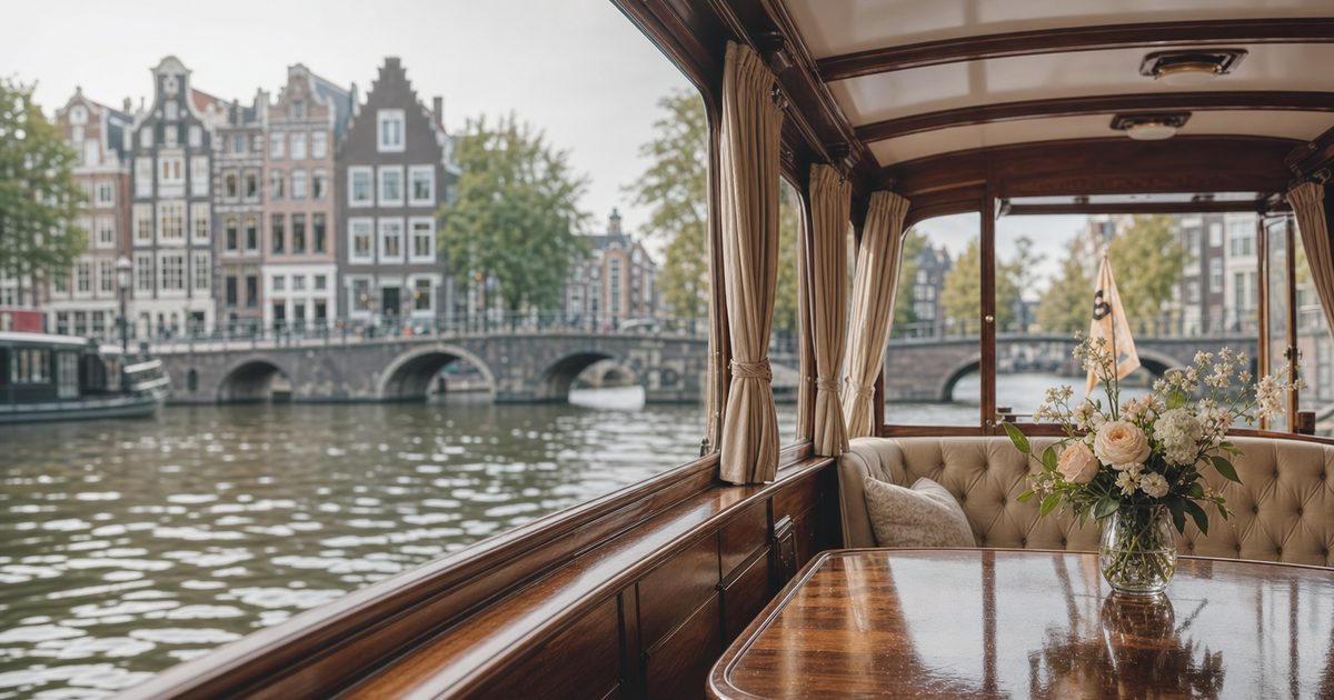Trouwen op boot Amsterdam