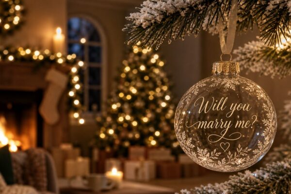 Kerstbal trouwen