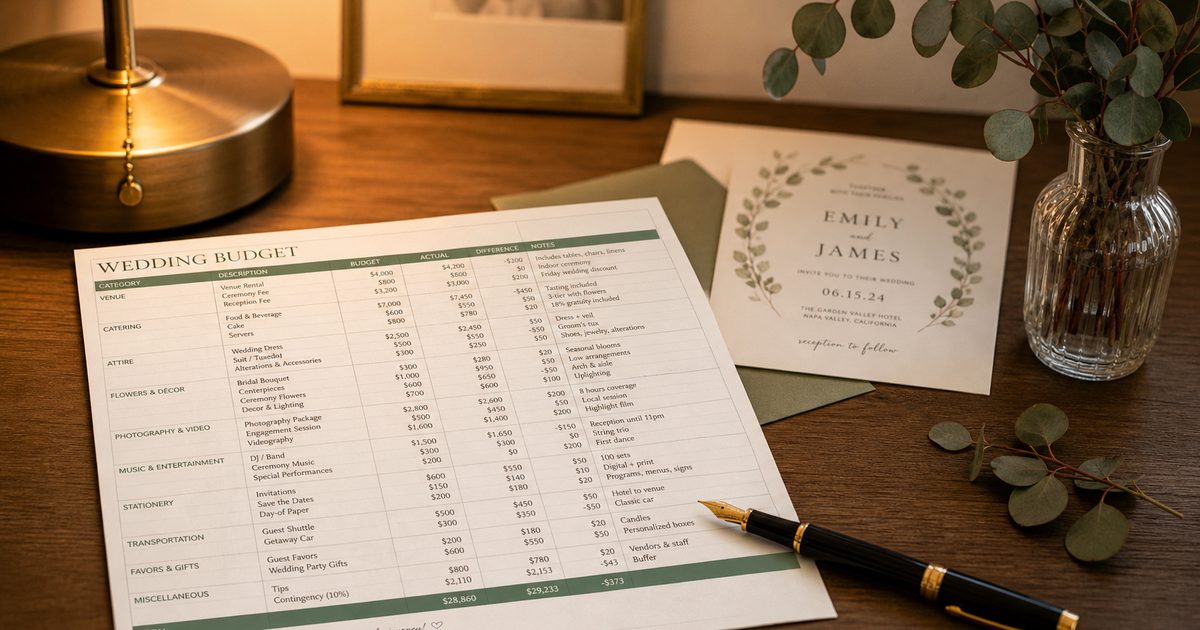 Wat kost een bruiloft in 2026? Een realistisch budget per onderdeel