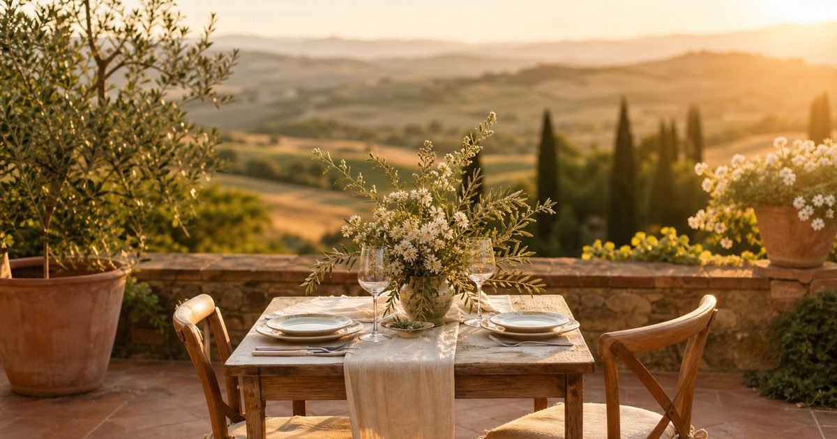 Intiem trouwen Toscane
