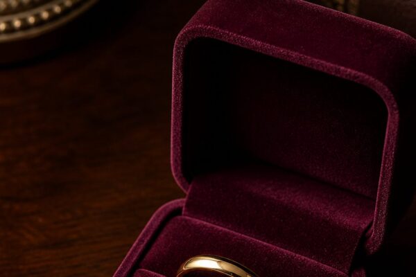 Ringdoosje trouwen